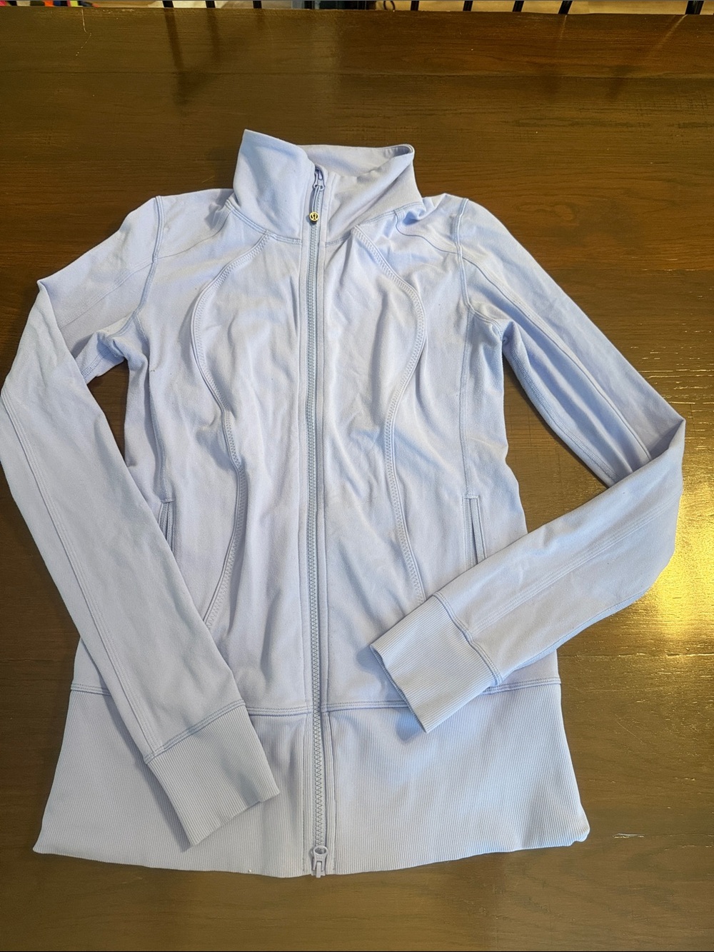 lululemon athletica Light Blue Full‑Zip Women's Jacket